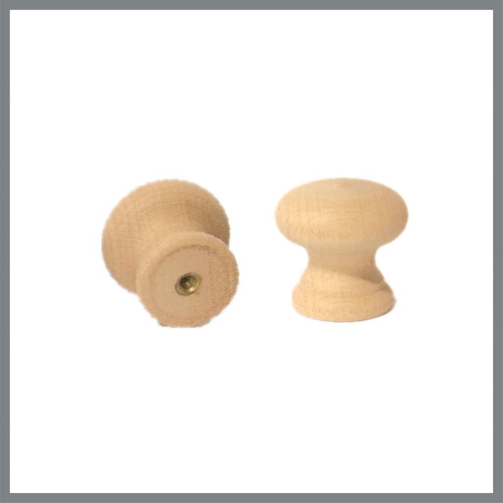 Boutons en bois