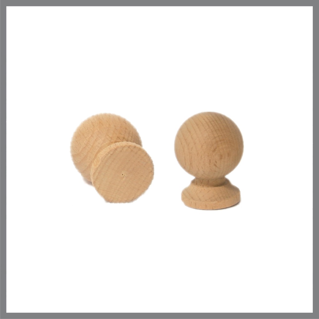 Boutons en bois