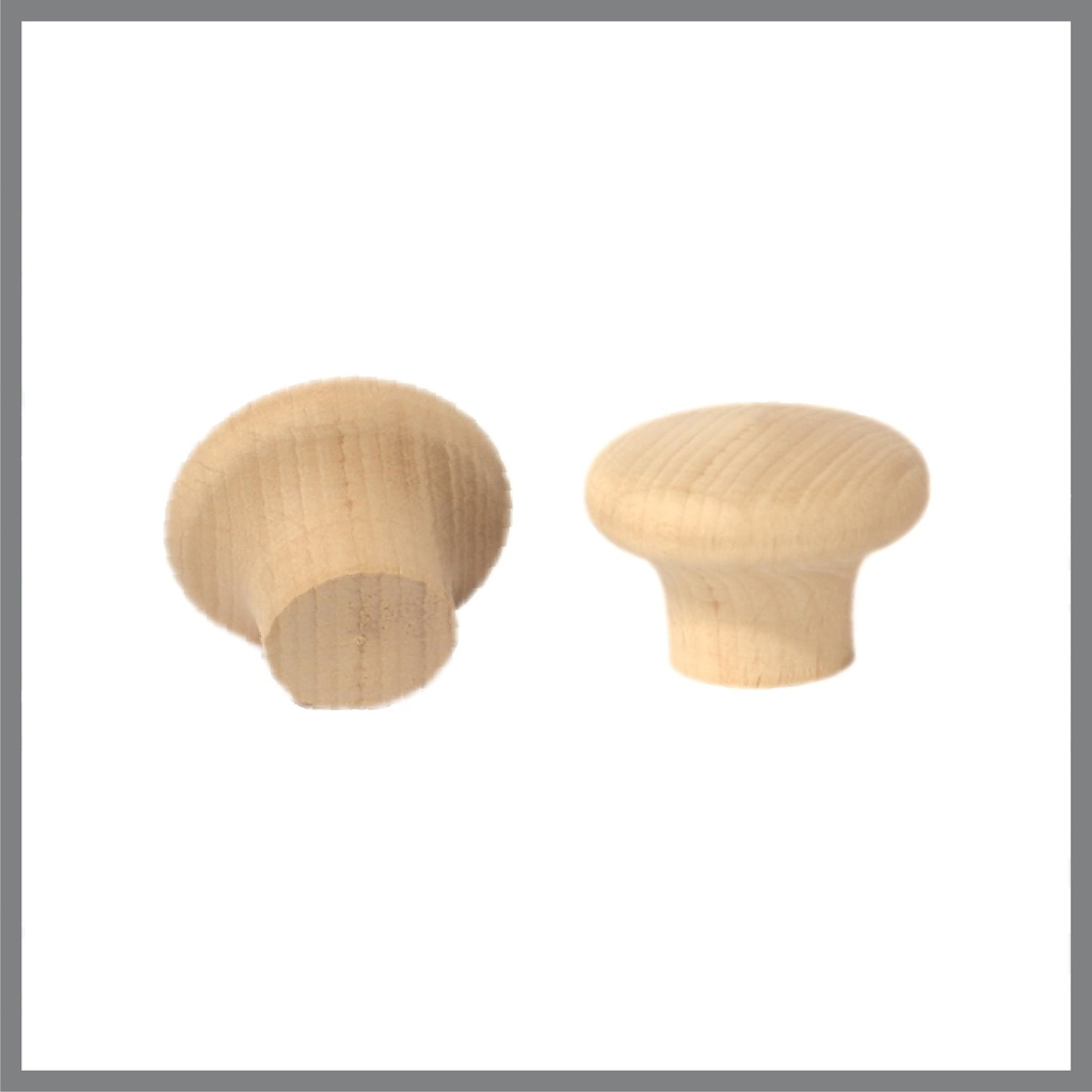 Boutons en bois