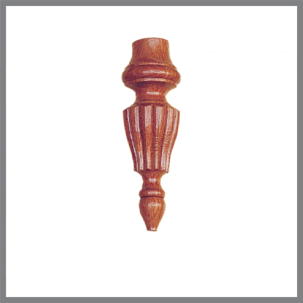 Wooden decorative balustri