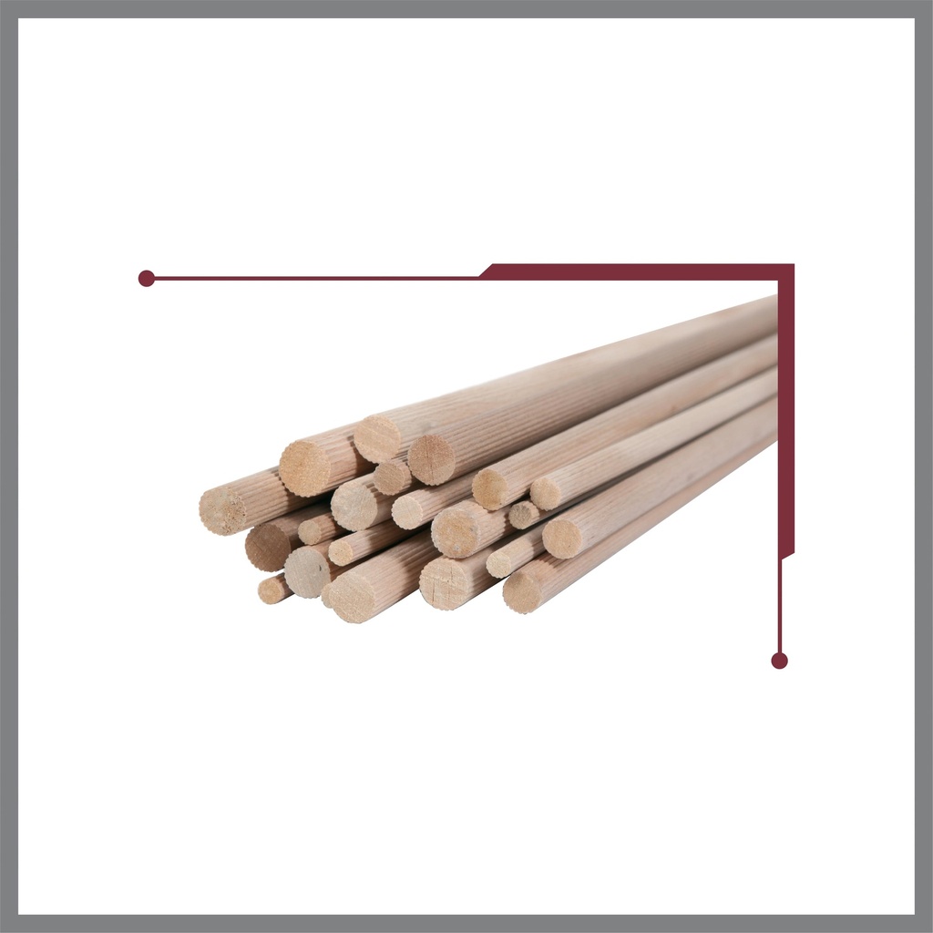 Wooden dowels