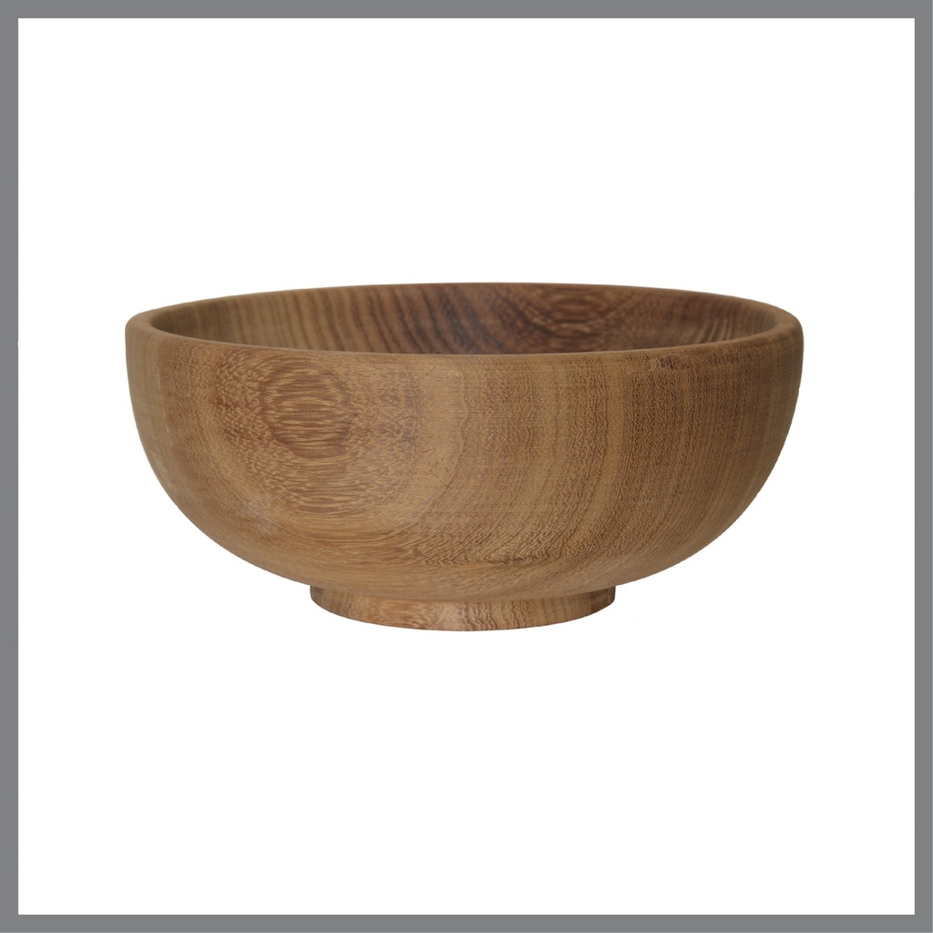 Wooden decorative bowl