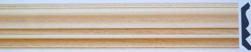 Wooden cornice