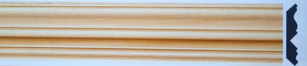 Wooden cornice