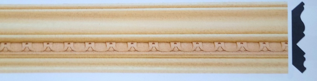 Wooden cornice