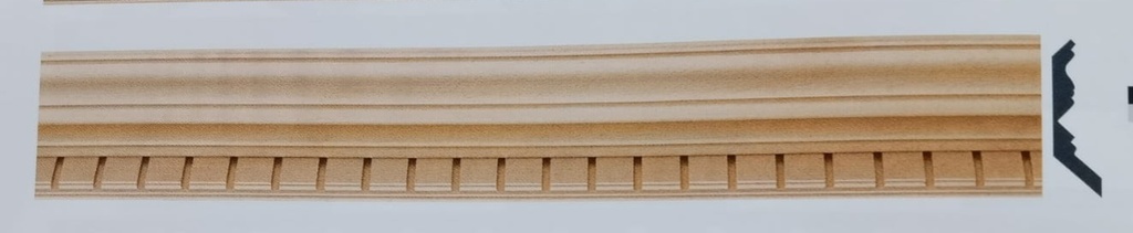 Wooden cornice