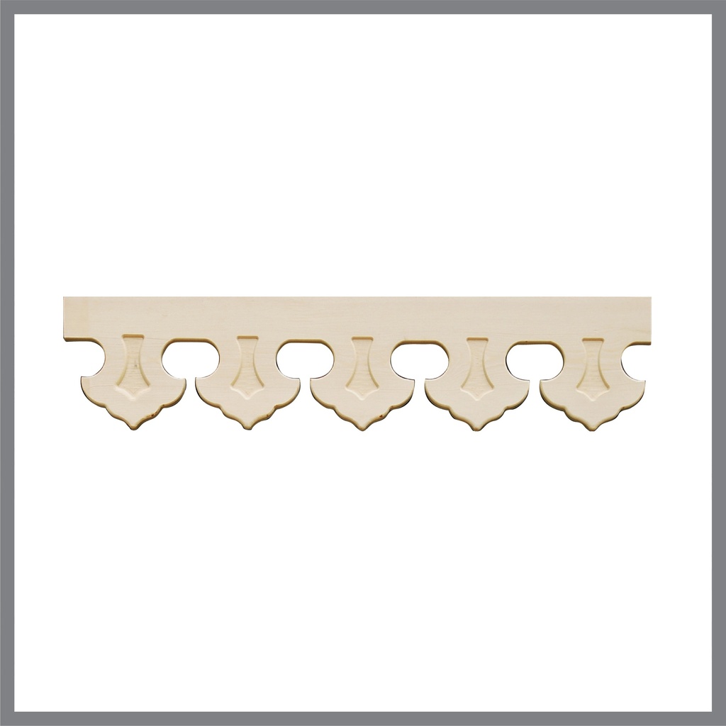 Wooden cornice