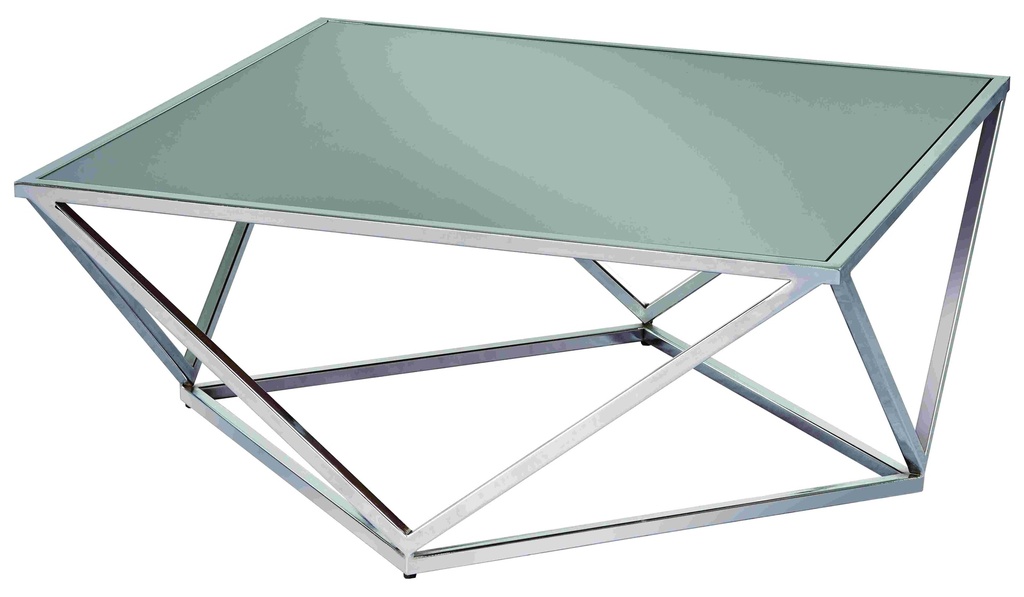 Metal square table