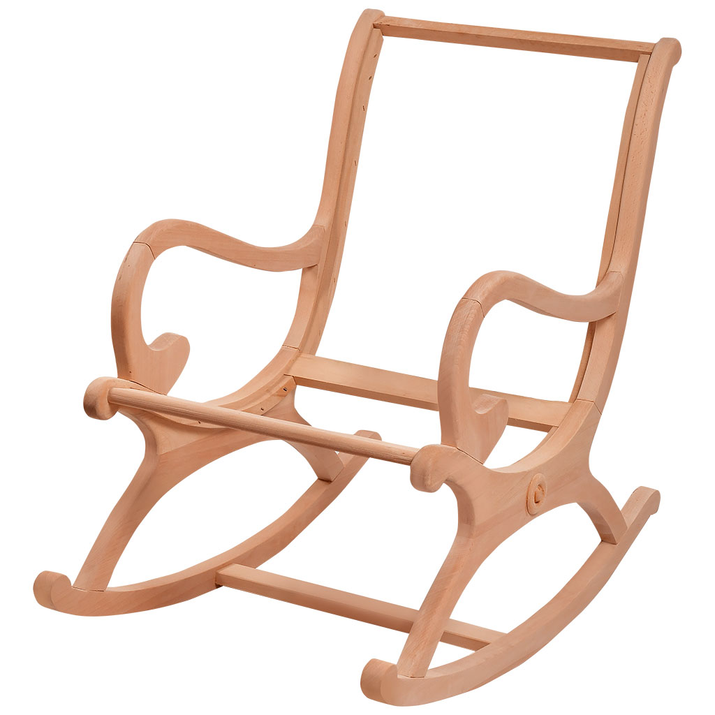 Wooden rocker skeleton