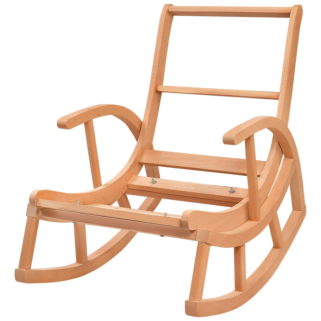 Wooden rocker skeleton