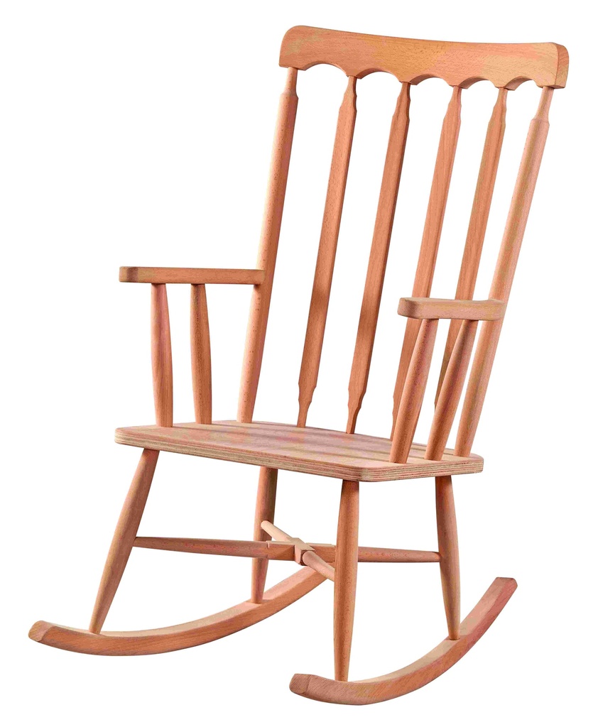 Wooden rocker skeleton