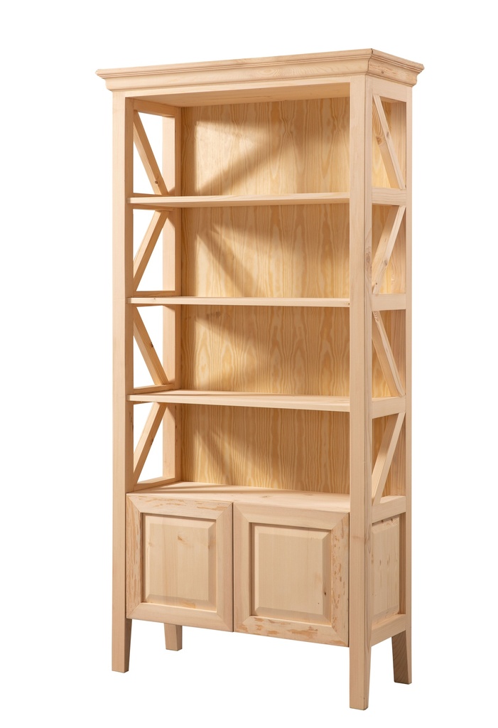 Bibliothèque en bois