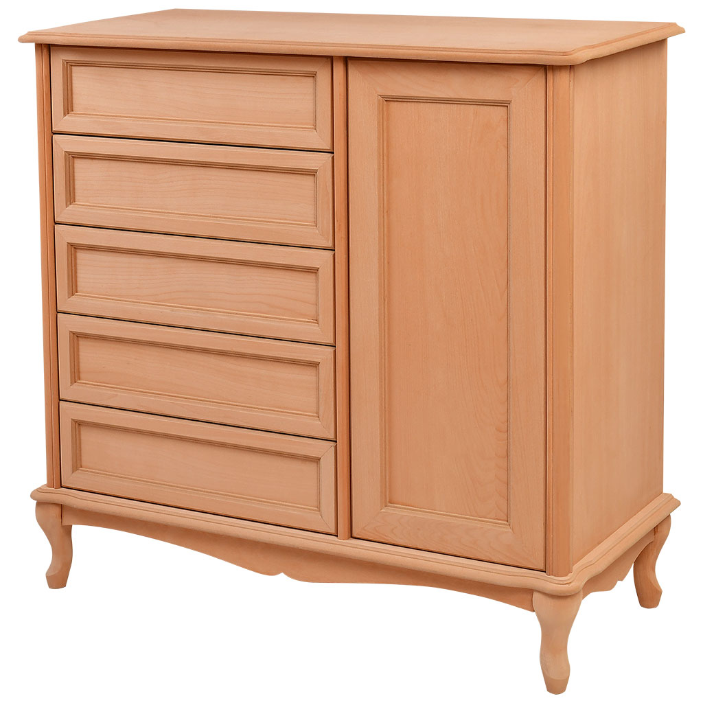 Common with wooden drawers