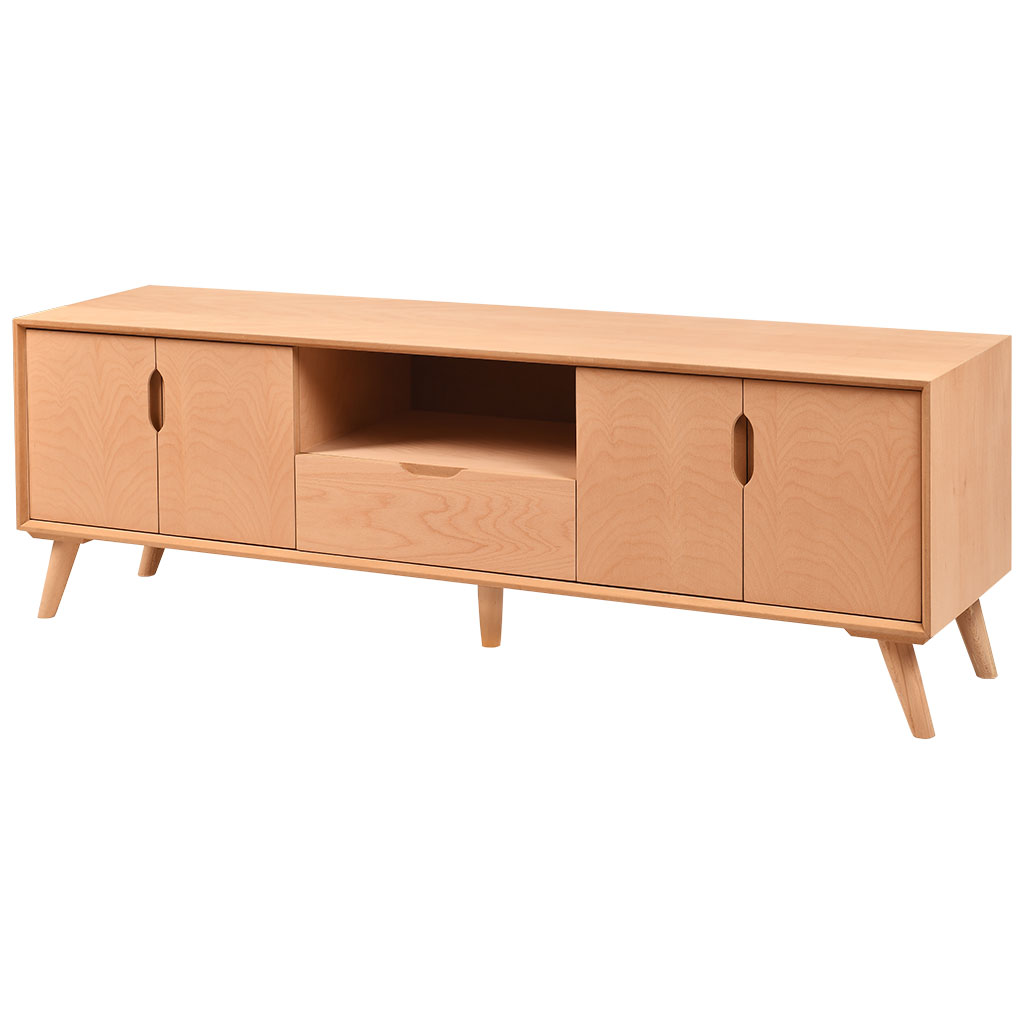 Holz und MDF TV Kommode