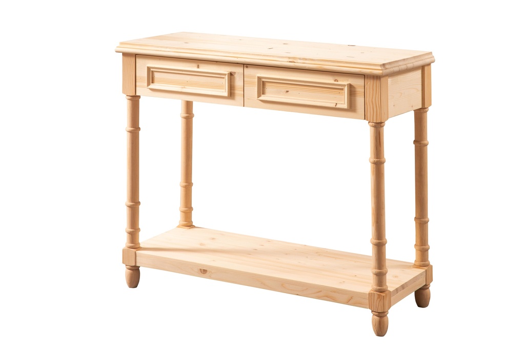 Wood console