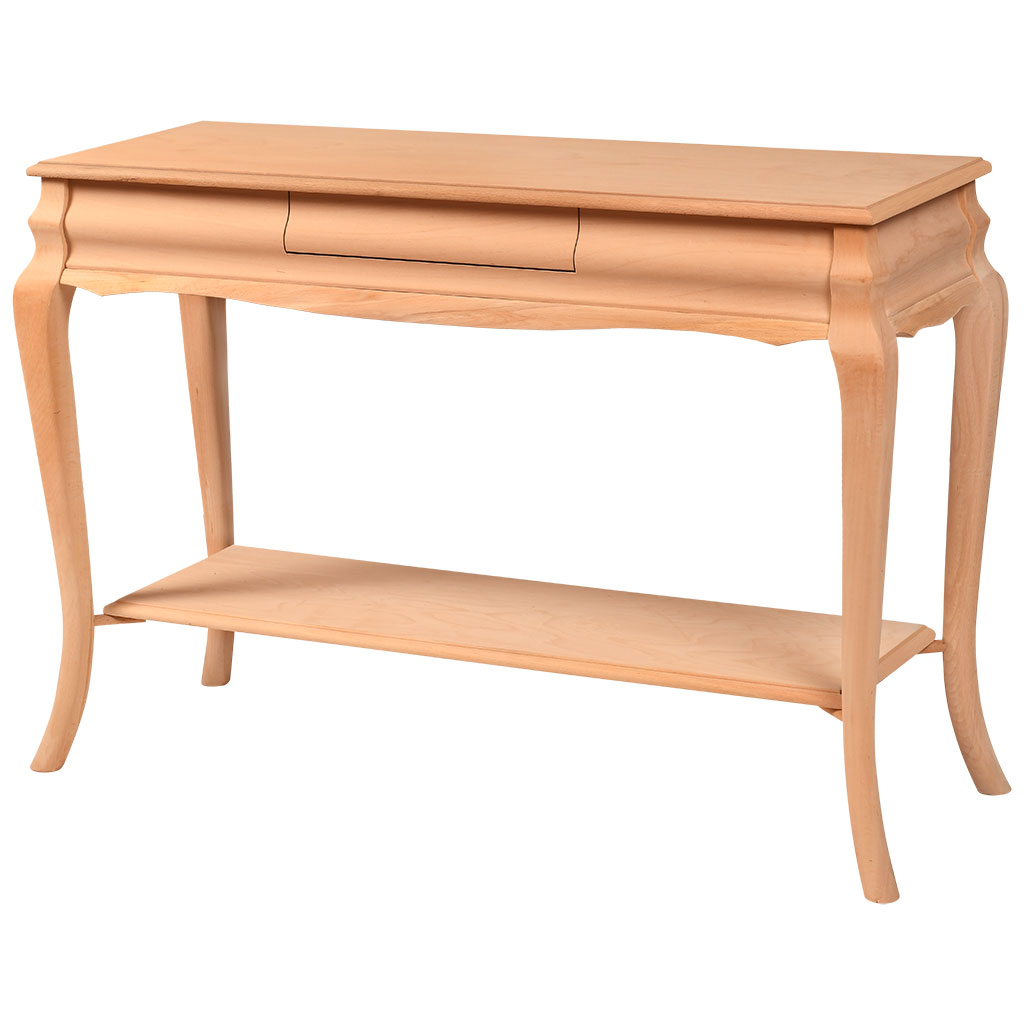 Wood console