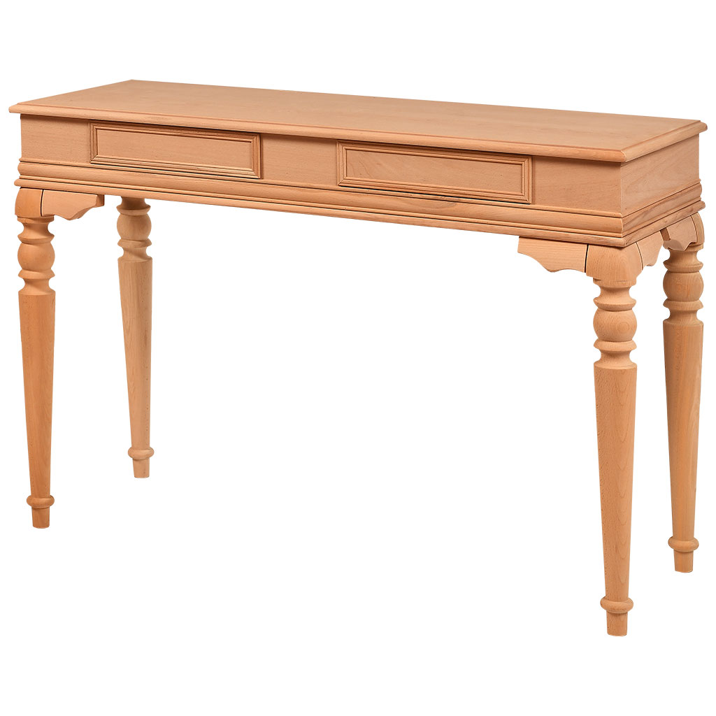 Wood console