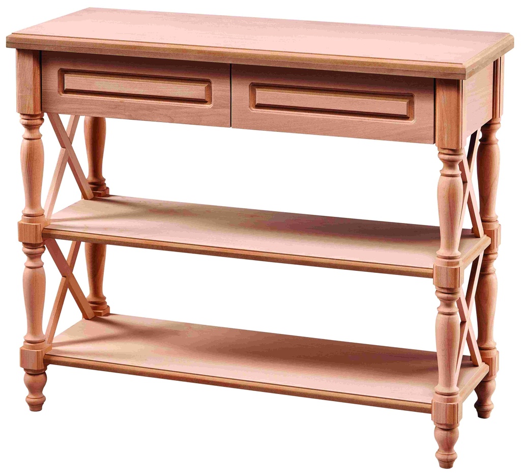 Wood console