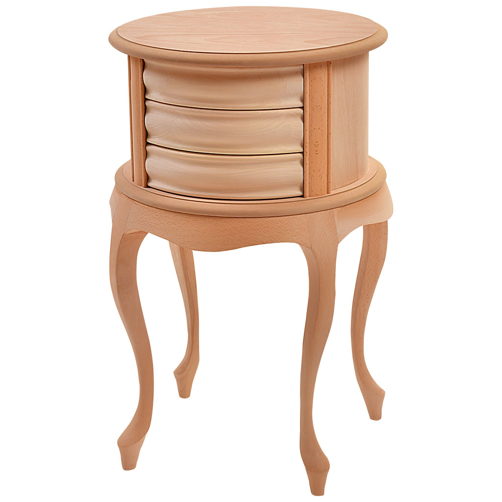 Table de chevet en bois