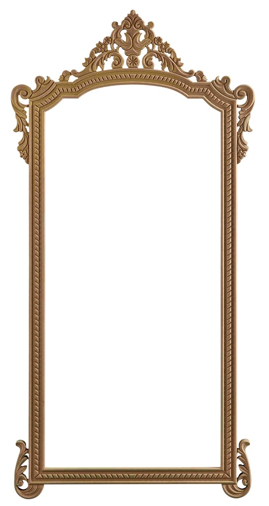 The mirror frame in MDF