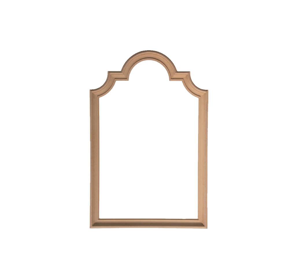 The mirror frame in MDF