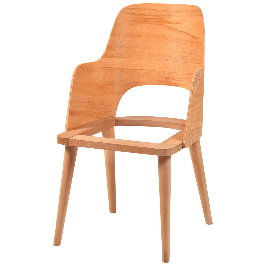 Squelette de chaise en bois