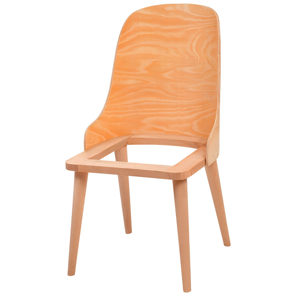 Squelette de chaise en bois