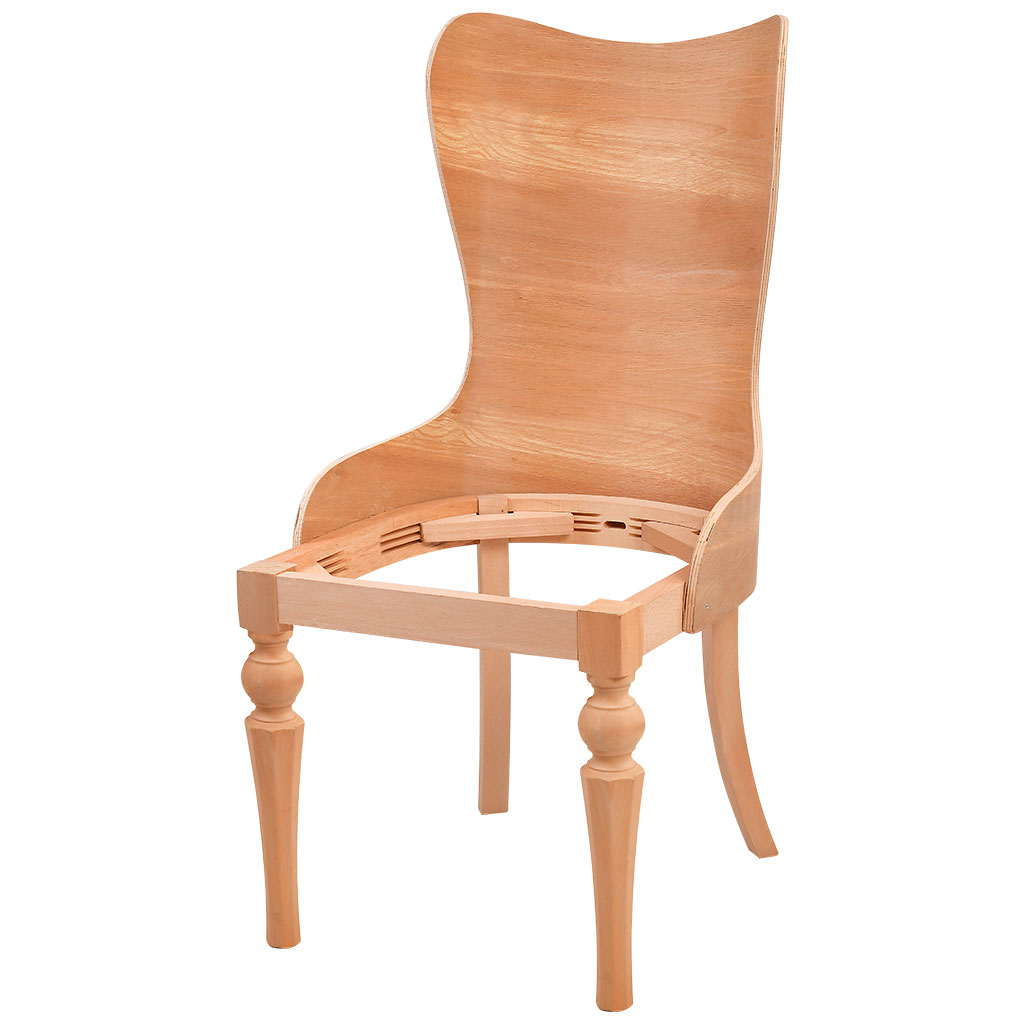 Squelette de chaise en bois