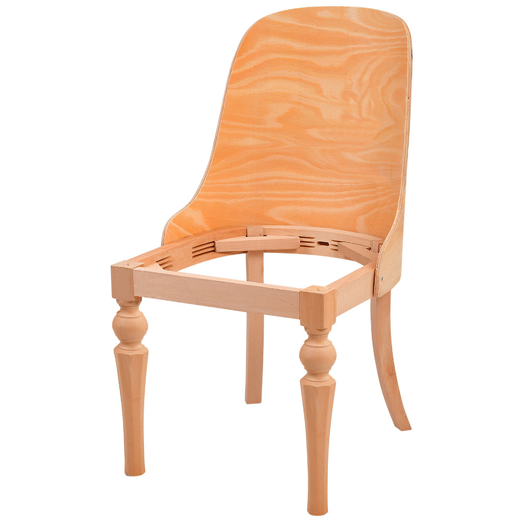 Squelette de chaise en bois