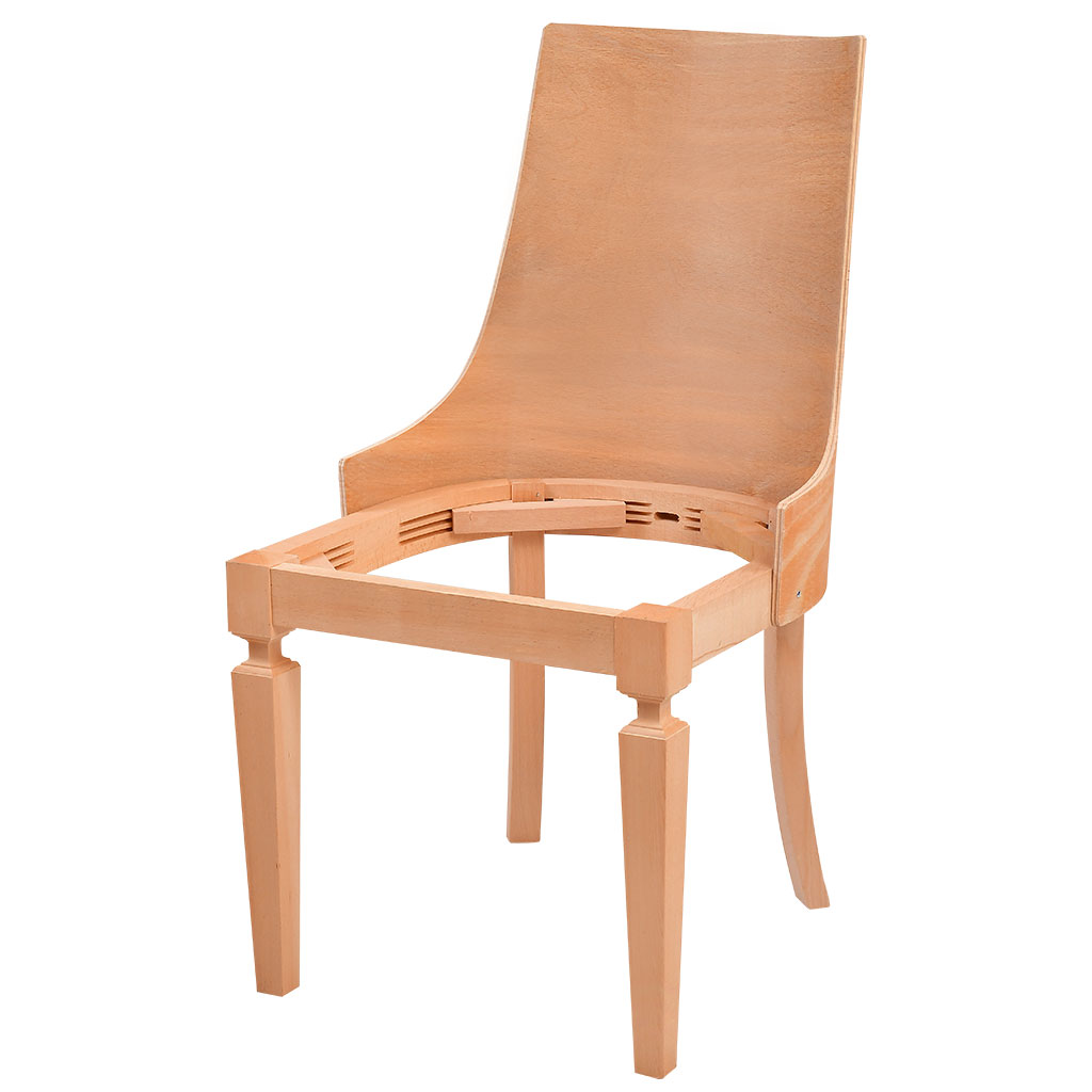 Squelette de chaise en bois