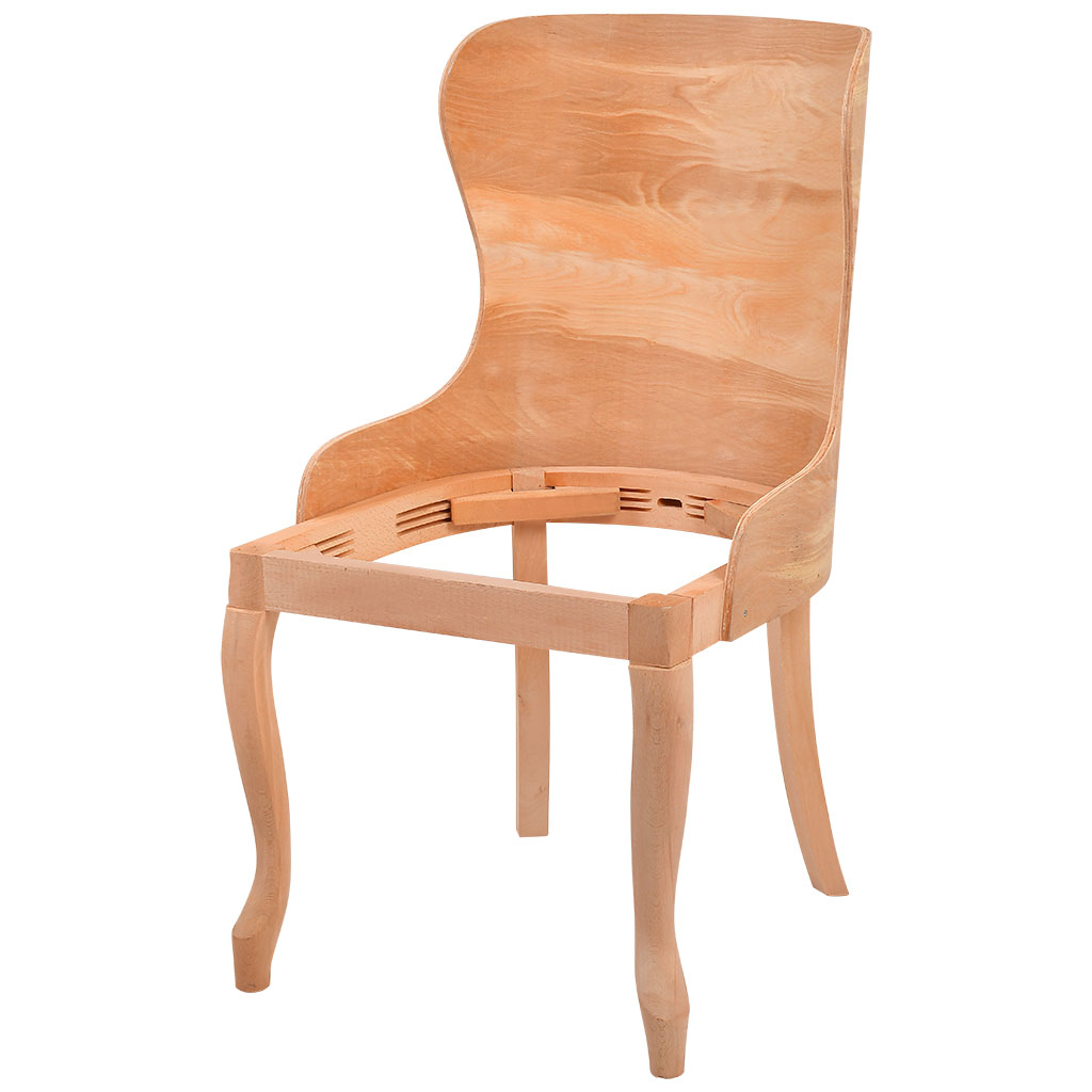 Squelette de chaise en bois