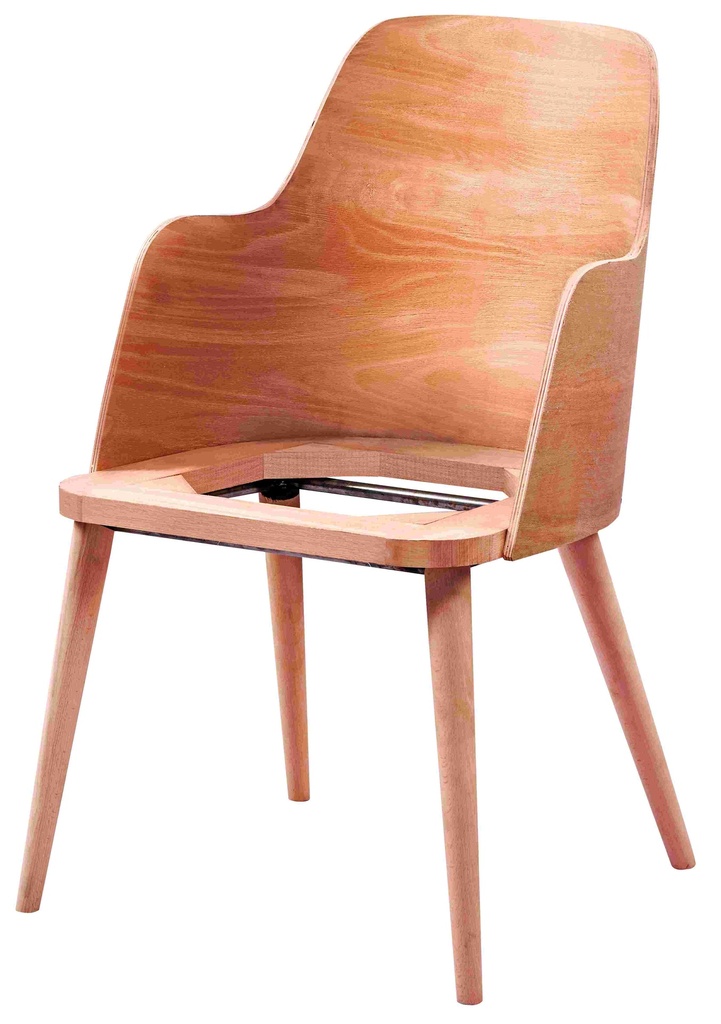 Squelette de chaise en bois