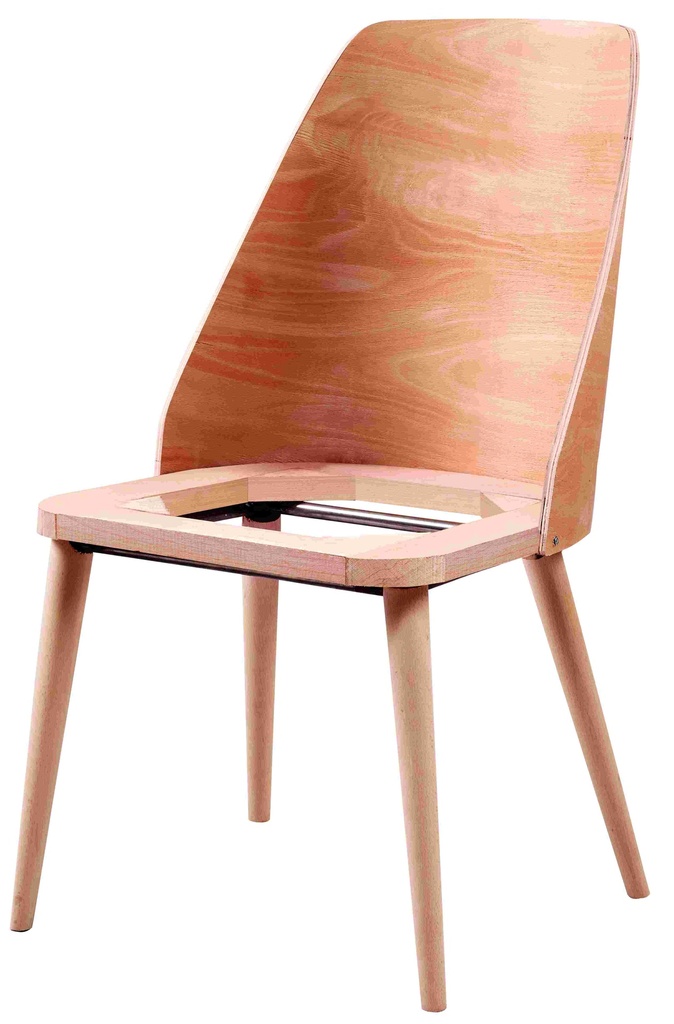 Squelette de chaise en bois