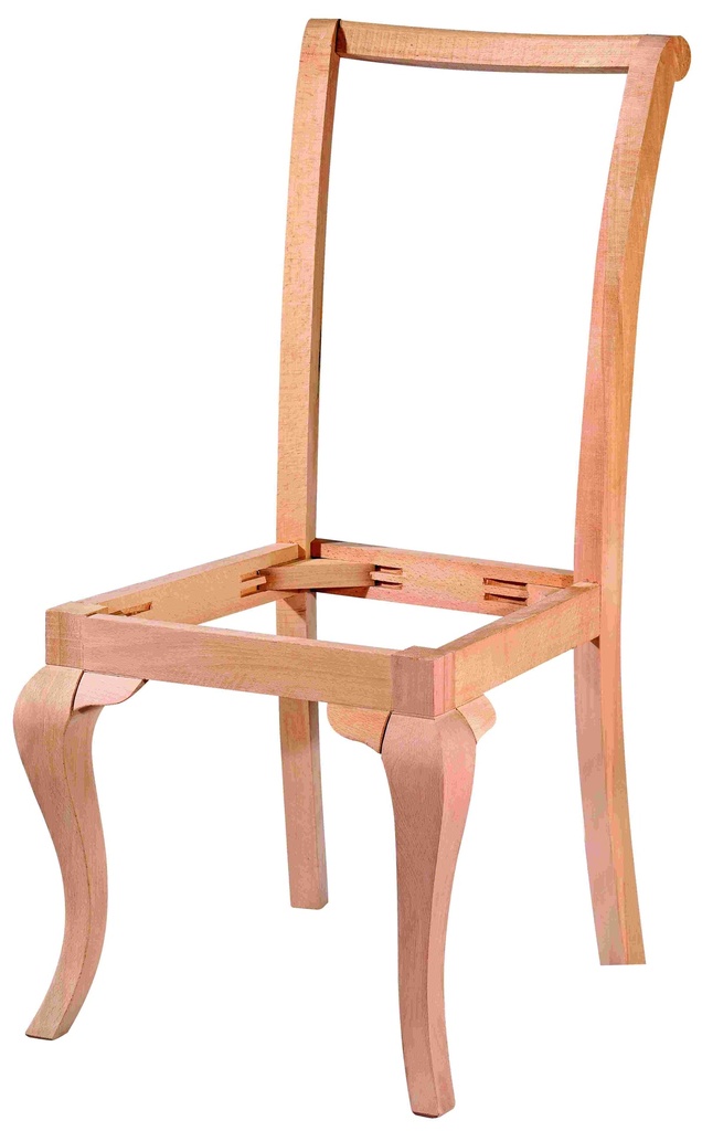 Squelette de chaise en bois