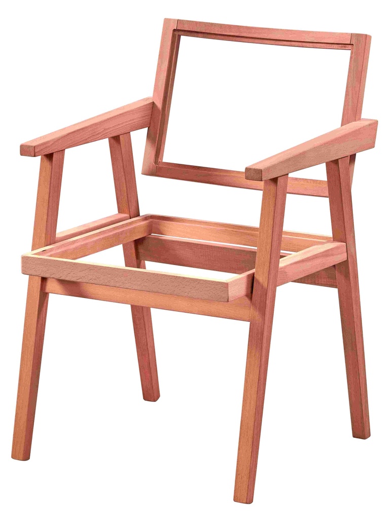 Squelette de chaise en bois