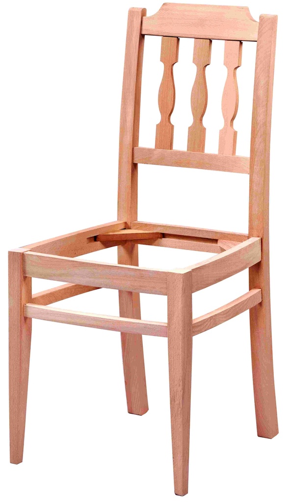 Squelette de chaise en bois