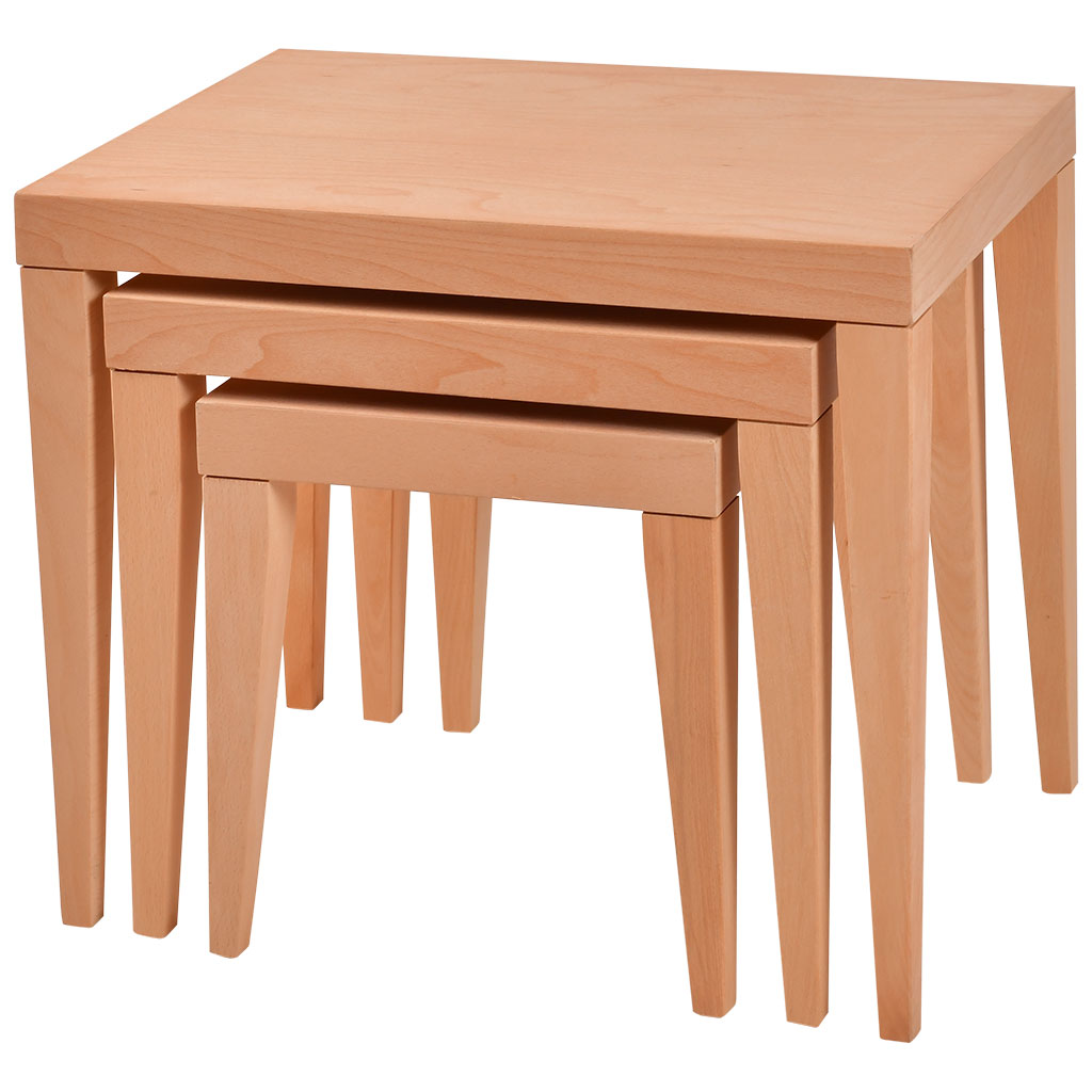 Wooden table set