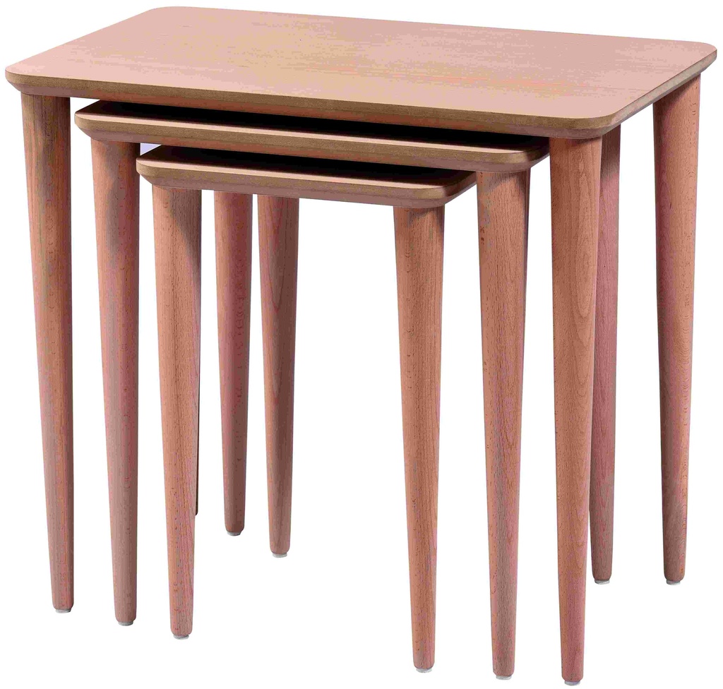 Holztisch -Set