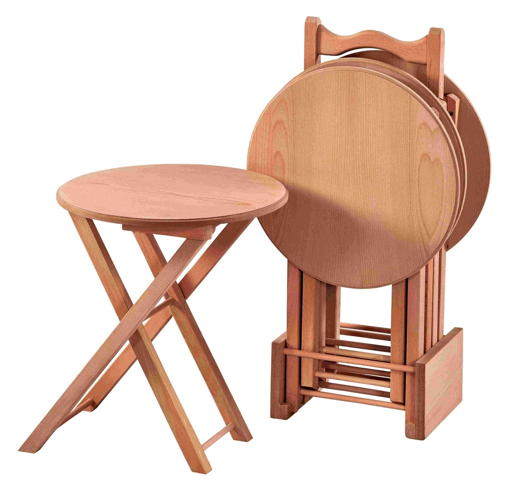 Wooden table set