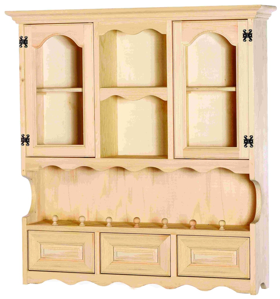 Hölzerner Wandschrank