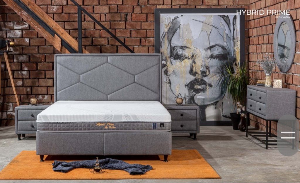 UPHOLSTERED BED HYBRID PRIME