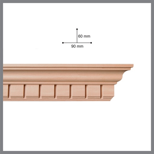 [KT-15] Wooden cornice