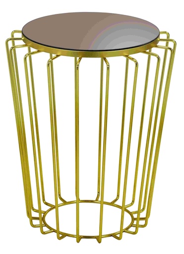 [Y-414] Round metal table