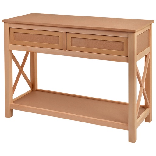 [5541C] Console en bois et en MDF