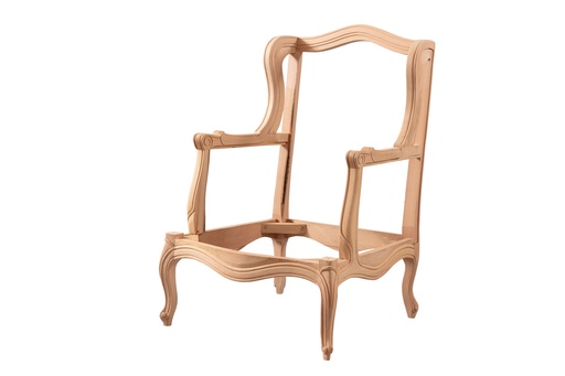 [6132N] Chaise en bois