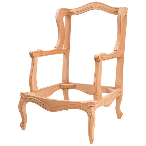 [6754C] Chaise en bois