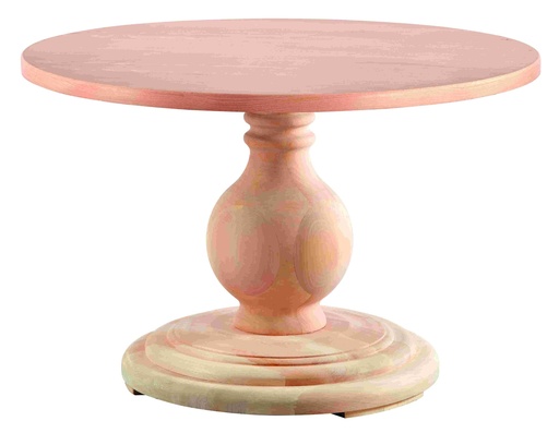 [MSA-112] Fixed wooden oval table