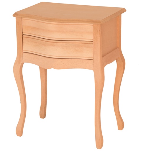 [5238C] Table de chevet en bois