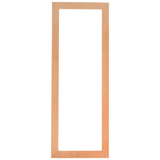 [7041C] The frame of the wooden rectangular mirror