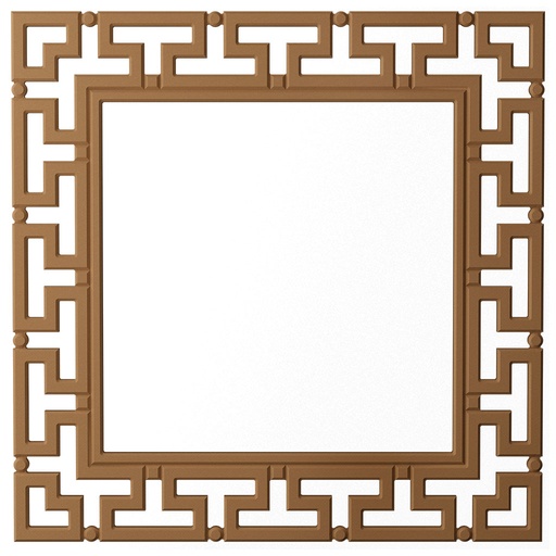 [7004C] The square mirror frame in MDF